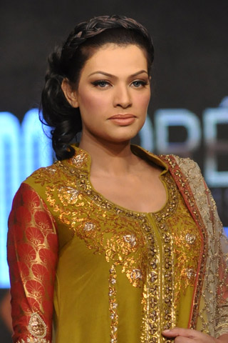 Misha Lakhani Collection at L'Oreal Paris Bridal Week 2012