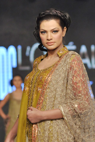 Misha Lakhani Collection at L'Oreal Paris Bridal Week 2012