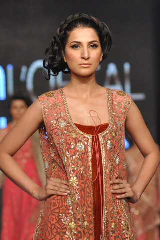 Misha Lakhani Collection at L'Oreal Paris Bridal Week 2012