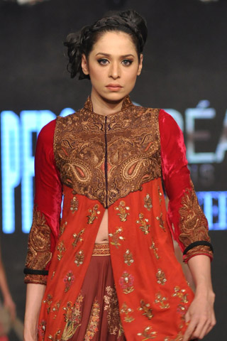Misha Lakhani Collection at L'Oreal Paris Bridal Week 2012