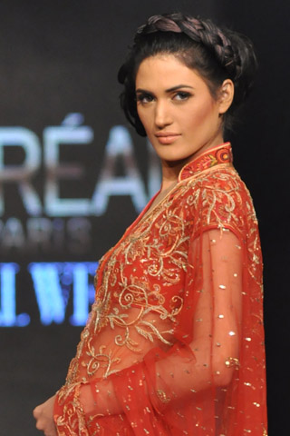 Misha Lakhani Collection at L'Oreal Paris Bridal Week 2012