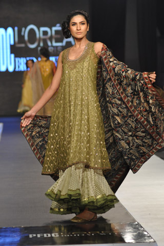 Misha Lakhani Collection at L'Oreal Paris Bridal Week 2012 Day 1