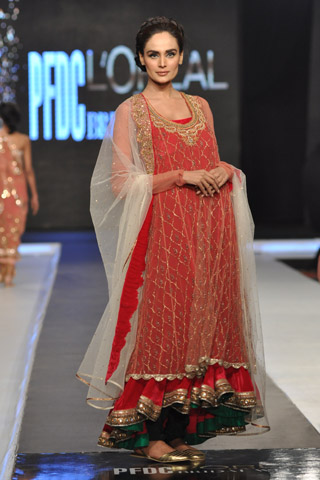 Misha Lakhani Collection at L'Oreal Paris Bridal Week 2012 Day 1