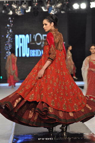 Misha Lakhani Collection at L'Oreal Paris Bridal Week 2012 Day 1
