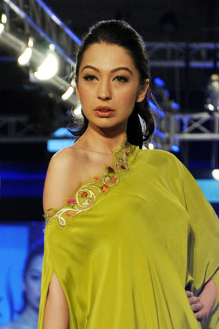 Misha Lakhani Collection at Sunsilk Fashion Week 2013
