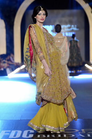 Misha Lakhani Collection at PFDC Lâ€™Oreal Paris Bridal Week 2013 Day 2