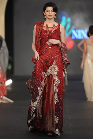 Nickie Nina Latest 2013 Formal Bridal PFDC Lâ€™Oreal Paris Collection