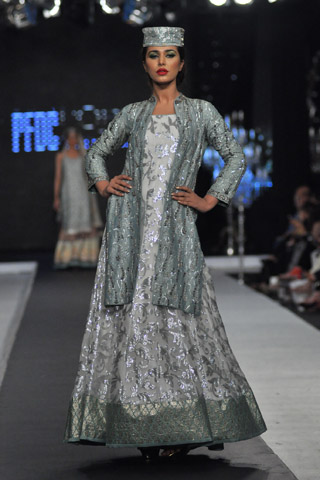 Nida Azwer Collection at L'Oreal Paris Bridal Week 2012 Day 4