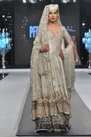 Nida Azwer Collection at L'Oreal Paris Bridal Week 2012 Day 4