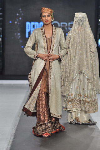 Nida Azwer Collection at L'Oreal Paris Bridal Week 2012 Day 4