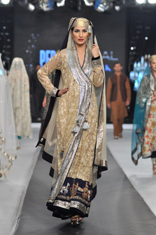 Nida Azwer Collection at L'Oreal Paris Bridal Week 2012 Day 4