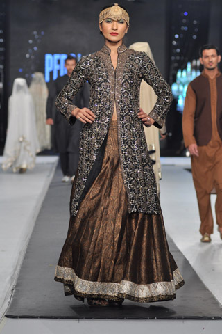 Nida Azwer Collection at L'Oreal Paris Bridal Week 2012 Day 4