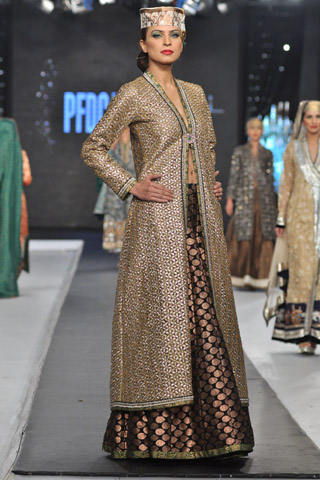 Nida Azwer Collection at L'Oreal Paris Bridal Week 2012 Day 4