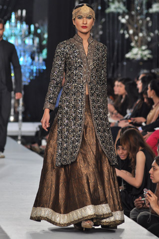 Nida Azwer Collection at L'Oreal Paris Bridal Week 2012 Day 4