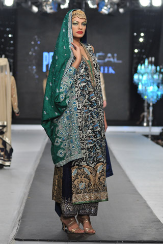 Nida Azwer Collection at L'Oreal Paris Bridal Week 2012 Day 4
