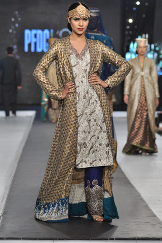 Nida Azwer Collection at L'Oreal Paris Bridal Week 2012 Day 4