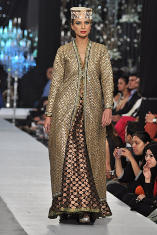 Nida Azwer Collection at L'Oreal Paris Bridal Week 2012 Day 4