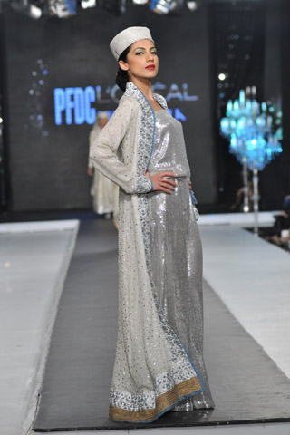 Nida Azwer Collection at L'Oreal Paris Bridal Week 2012 Day 4