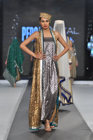 Nida Azwer Collection at L'Oreal Paris Bridal Week 2012 Day 4