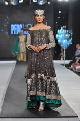 Nida Azwer Collection at L'Oreal Paris Bridal Week 2012 Day 4