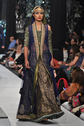 Nida Azwer Collection at L'Oreal Paris Bridal Week 2012 Day 4