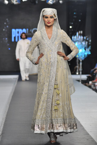 Nida Azwer Collection at L'Oreal Paris Bridal Week 2012 Day 4