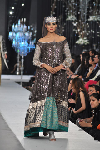 Nida Azwer Collection at L'Oreal Paris Bridal Week 2012 Day 4