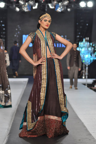 Nida Azwer Collection at L'Oreal Paris Bridal Week 2012 Day 4