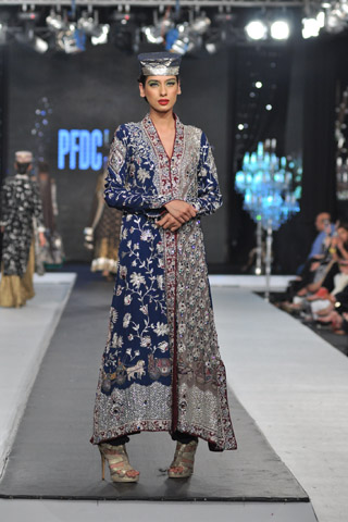 Nida Azwer Collection at L'Oreal Paris Bridal Week 2012 Day 4