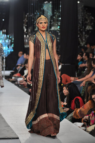 Nida Azwer Collection at L'Oreal Paris Bridal Week 2012 Day 4