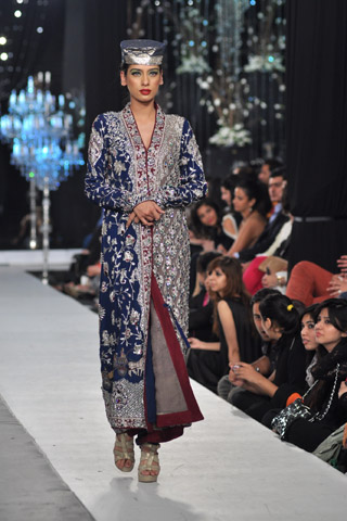 Nida Azwer Collection at L'Oreal Paris Bridal Week 2012 Day 4
