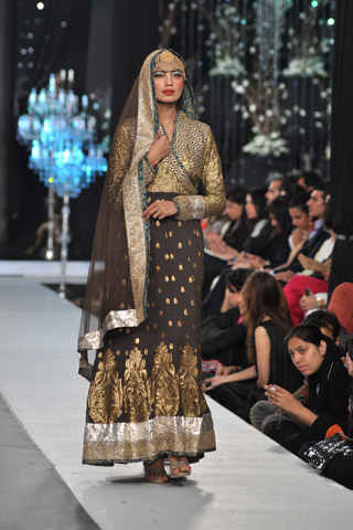 Nida Azwer Collection at L'Oreal Paris Bridal Week 2012 Day 4