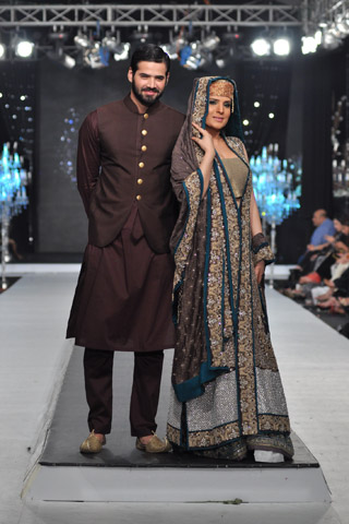 Nida Azwer Collection at L'Oreal Paris Bridal Week 2012 Day 4