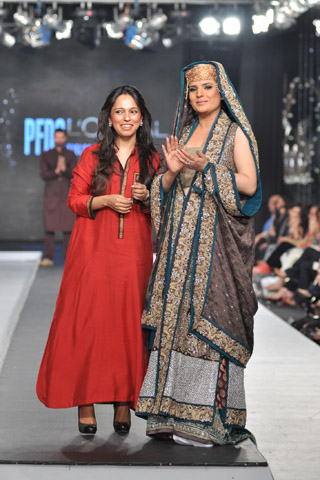 Nida Azwer Collection at L'Oreal Paris Bridal Week 2012 Day 4