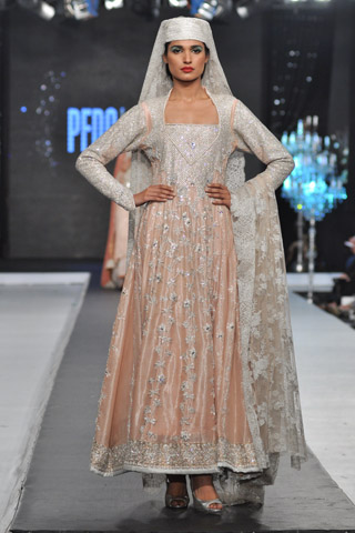 Nida Azwer Collection at L'Oreal Paris Bridal Week 2012 Day 4