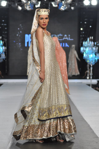 Nida Azwer Collection at L'Oreal Paris Bridal Week 2012 Day 4