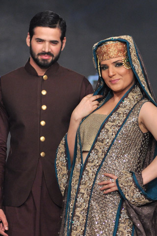 Nida Azwer Collection at L'Oreal Paris Bridal Week 2012 Day 4, LPBW 2012