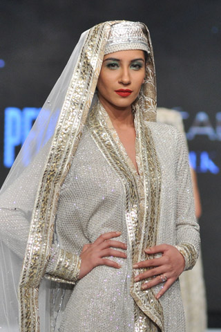 Nida Azwer Collection at L'Oreal Paris Bridal Week 2012 Day 4