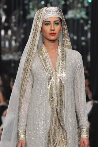 Nida Azwer Collection at L'Oreal Paris Bridal Week 2012 Day 4