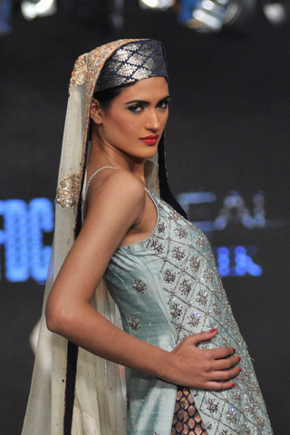 Nida Azwer Collection at L'Oreal Paris Bridal Week 2012 Day 4