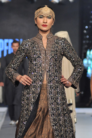 Nida Azwer Collection at L'Oreal Paris Bridal Week 2012 Day 4