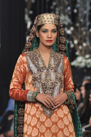 Nida Azwer Collection at L'Oreal Paris Bridal Week 2012 Day 4