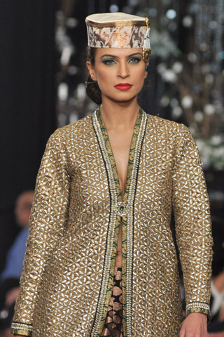 Nida Azwer Collection at L'Oreal Paris Bridal Week 2012 Day 4