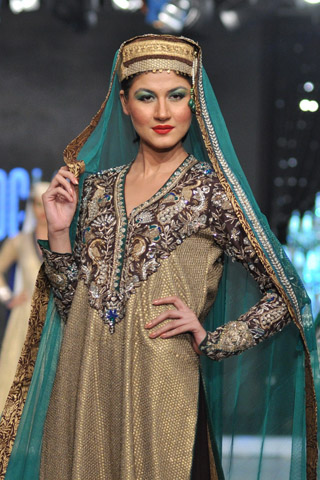 Nida Azwer Collection at L'Oreal Paris Bridal Week 2012 Day 4