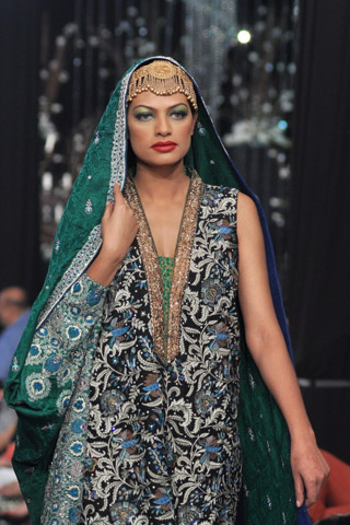Nida Azwer Collection at L'Oreal Paris Bridal Week 2012 Day 4