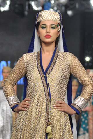 Nida Azwer Collection at L'Oreal Paris Bridal Week 2012 Day 4