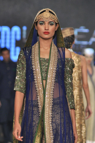 Nida Azwer Collection at L'Oreal Paris Bridal Week 2012 Day 4