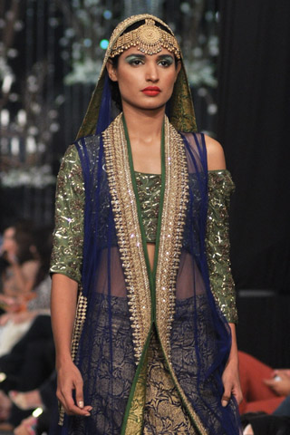 Nida Azwer Collection at L'Oreal Paris Bridal Week 2012 Day 4