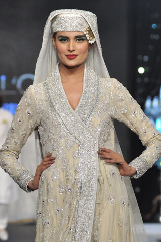 Nida Azwer Collection at L'Oreal Paris Bridal Week 2012 Day 4