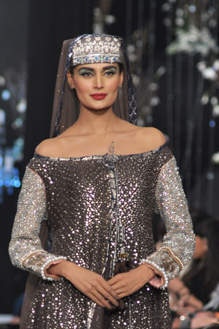 Nida Azwer Collection at L'Oreal Paris Bridal Week 2012 Day 4